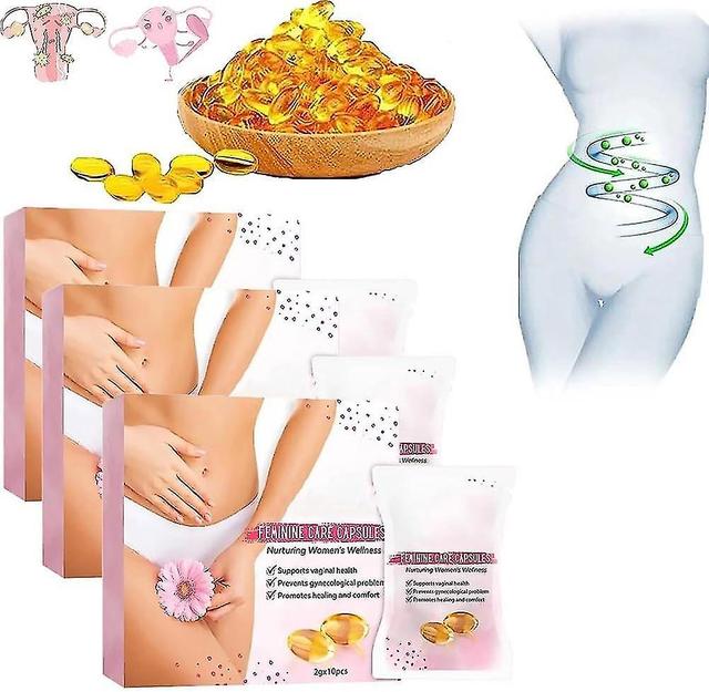 Hotime Anti-itch Detox Slimming Capsules,feminine Care Capsules,intimate Area Anti-itch Detox Capsule,feminine Care Firming Repair Pink And Tender ... on Productcaster.