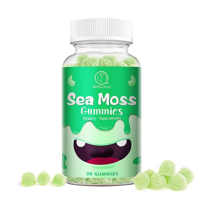 Visgaler Green Apple Vinegar Sea Moss Gummies Thyroid Support Improves Joint &skin Health Enhance Body And Intestinal Immunity 30pcs on Productcaster.