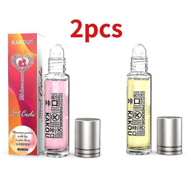 2pcs Pheromone Body Oil For Women 10ml Attracting Men Scent Roll-on Essential on Productcaster.