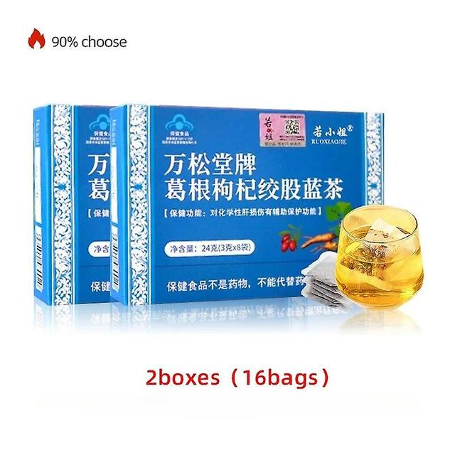 Jinzhaolai Disintossicazione del fegato Tè Protezione della funzione epatica Cura Pueraria Mirifica Bacche di Goji Gynostemma Pentaphyllum Integrat... on Productcaster.