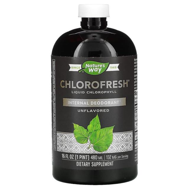 Nature's Way, Chlorofresh, Liquid Chlorophyll, Unflavored, 16 fl oz (480 ml) on Productcaster.