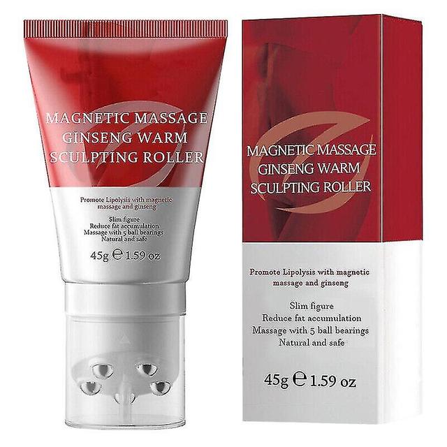 Ginseng Essence Cream Ginseng Warm Shaping Roller Hot Cream Targets Belly Fat 45g on Productcaster.