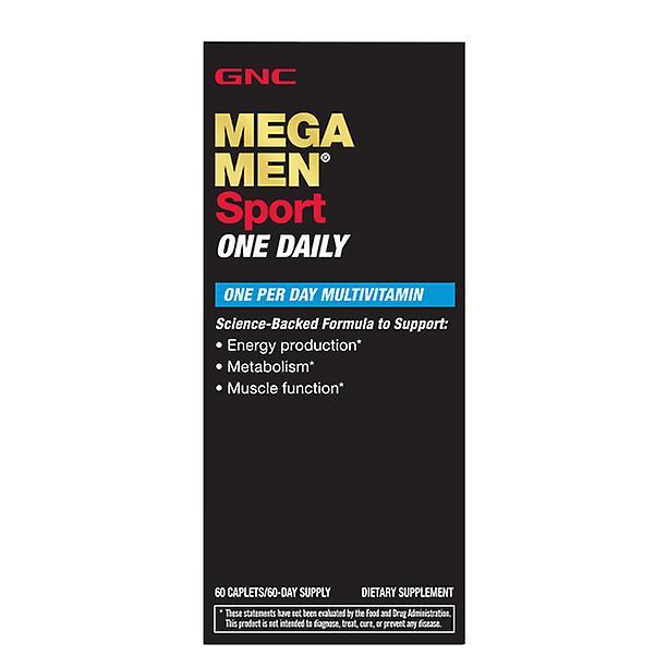 Gnc mega men sport one daily multivitamin, 60 tablets, multivitamin and multimineral support for active men on Productcaster.