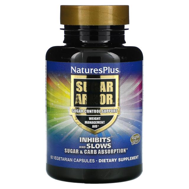 Nature's Plus NaturesPlus, Sugar Armor, Sugar Control Support, 60 vegetariska kapslar on Productcaster.