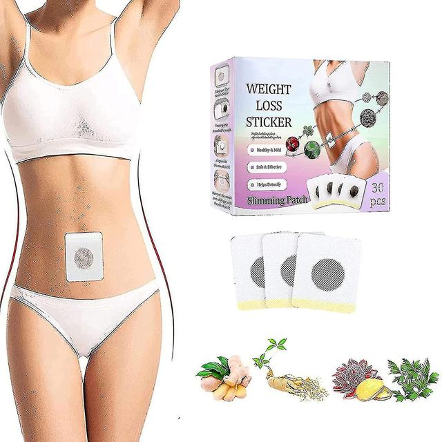 60/90/120pcs Skuteczny starożytny środek Zdrowy Detox Odchudzanie brzucha Pellet, Perfect Detox Slimming Patch, Ziołowe odchudzanie brzuszków, Mugw... on Productcaster.