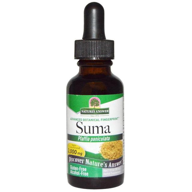 Nature's Answer, Suma, Pfaffia Paniculata, 2,000 mg, 1 fl oz (30 ml) on Productcaster.