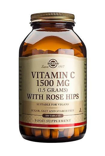 Solgar Vitamin C 1500 mg with Rose Hips Tablets, 180 on Productcaster.