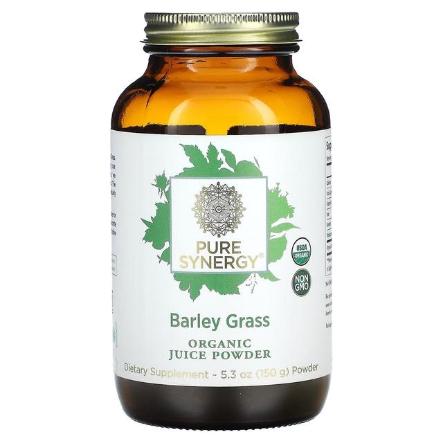 Pure Synergy, Organic Juice Powder, Barley Grass, 5.3 oz (150 g) on Productcaster.