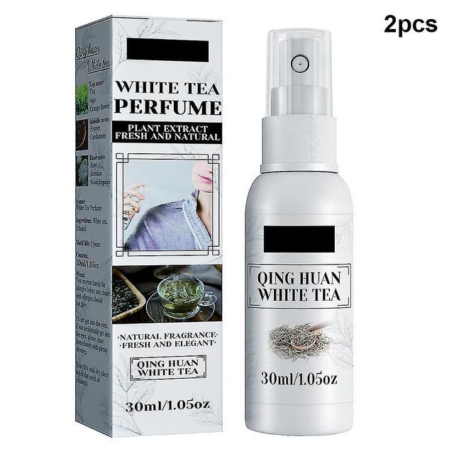 30ml White Tea Perfumes Freshing Deodorising Liquid Fragrance Long Lasting Staying Fragrance Mist 2pcs on Productcaster.