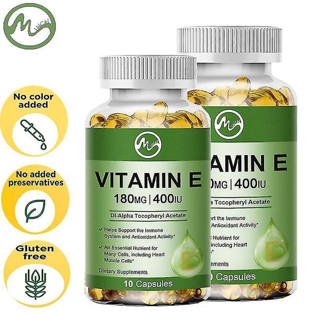 Tib Minch Vitamin E 180mg (400 IE) Dl-alpha Nahrungsergänzungsmittel zur Unterstützung von Antioxidantien Vitamin-Extrakt-Kapseln Anti-Falten-Aufhe... on Productcaster.