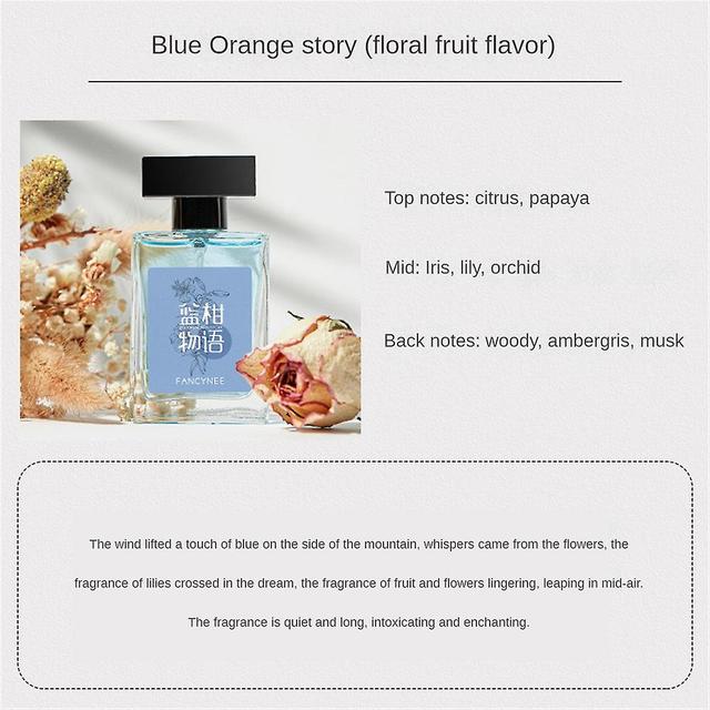 Blue Citrus Story Women's Perfume Floral And Fruity Fragrance Lasting Blue mandarin story on Productcaster.