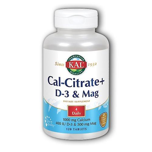 Kal Cal-Citrate+, 120 Tabs (Pack of 2) on Productcaster.