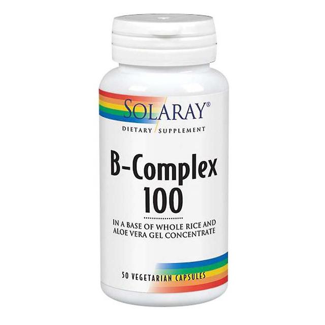 Solaray B-Complex 100, 250 Caps (Pack of 4) on Productcaster.