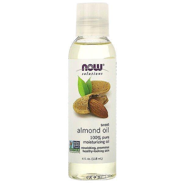 Now Foods, Solutions, Sweet Almond Oil, 4 fl oz (118 ml) on Productcaster.