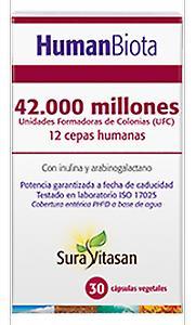 Cápsulas Sura Vitasan Human Biota 30 on Productcaster.