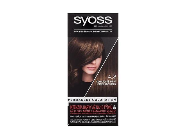 Syoss - Permanent Coloration 4-8 Chocolate Brown - For Women, 50 ml on Productcaster.