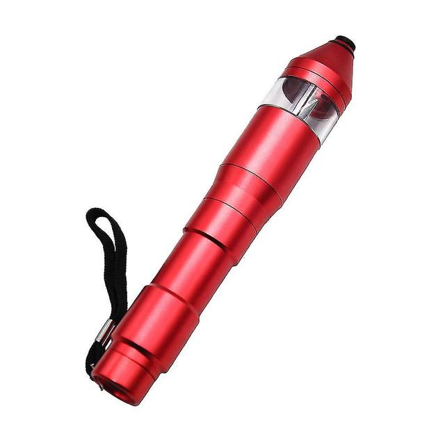 Dayhe Electric Herb Grinder Pen, Handheld Smart Pollen Spices, Built-in Rechargeable Battery (red) on Productcaster.