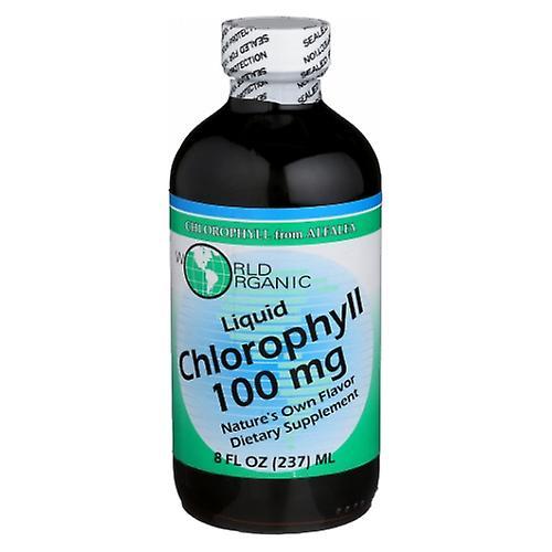 World Organics Chlorophyll,100 mg,Liquid 8 FL Oz (6er Packung) on Productcaster.