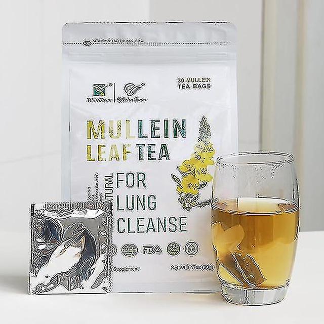 30pcs Mullein Tea For Lung Cleanse 1Box 30Pcs on Productcaster.