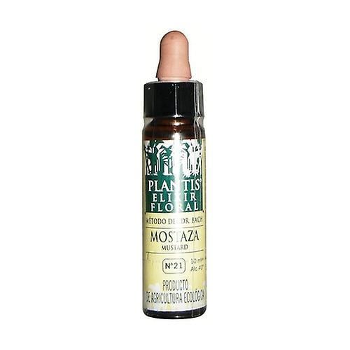 Plantis Bach Flowers Mustard-21 Organic Floral Elixir 10 ml of floral elixir on Productcaster.