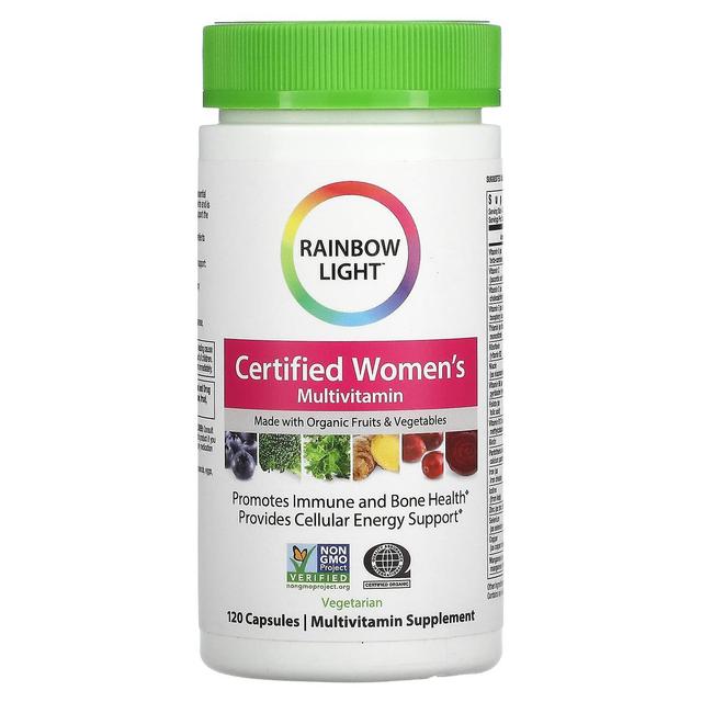 Rainbow Light, Certified Women's Multivitamin, 120 Capsules on Productcaster.