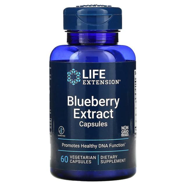 Life Extension, Blueberry Extract Capsules, 60 Vegetarian Capsules on Productcaster.