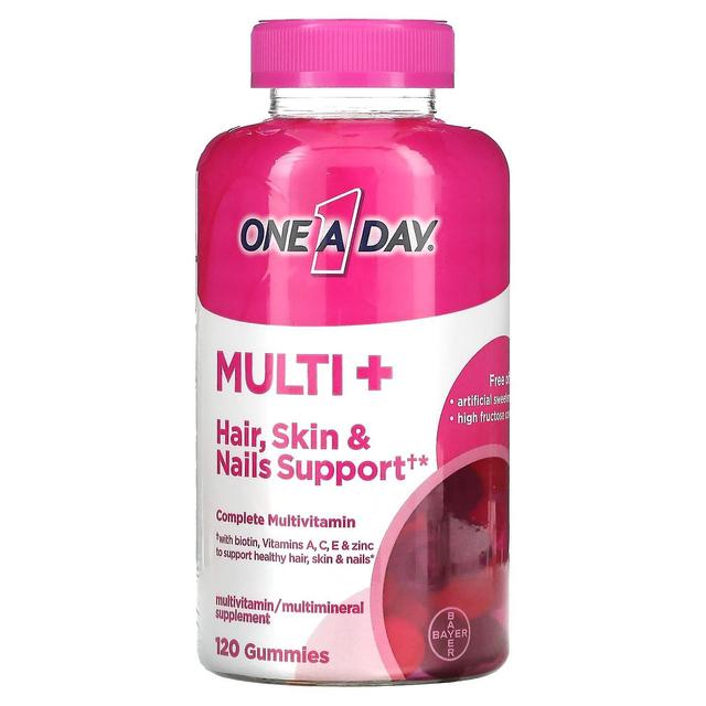 One A Day One-A-Day, Multi + Hair, Skin & Nails Support, 120 Gummies on Productcaster.