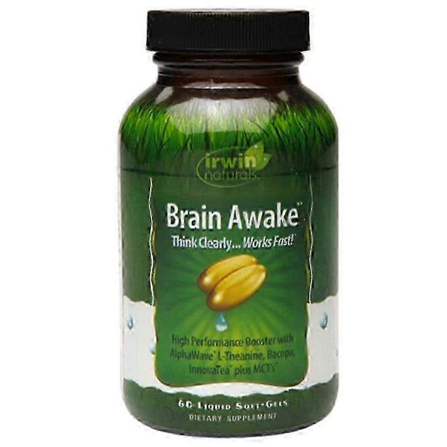 Irwin naturals hersenen wakker, softgels, 60 ea on Productcaster.