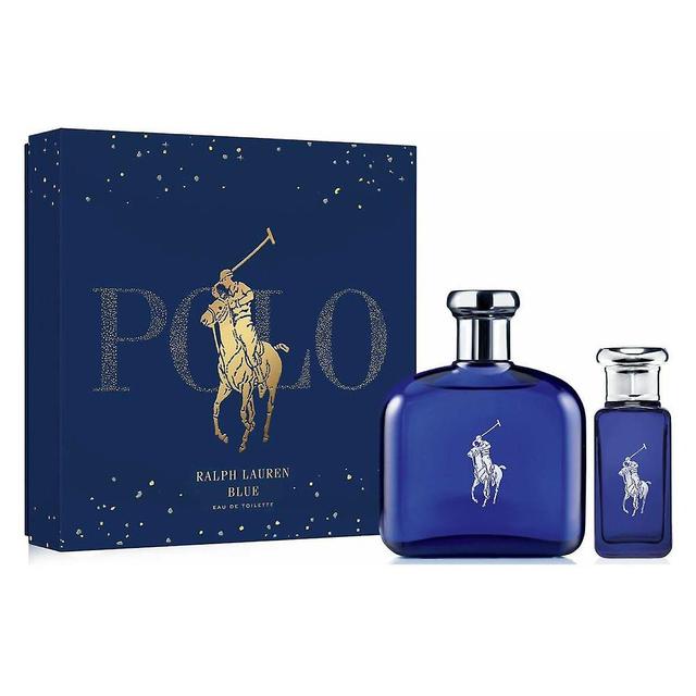 Men's Perfume Set Ralph Lauren Polo Blue on Productcaster.