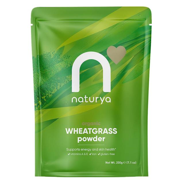 Naturya organic wheatgrass powder 200g on Productcaster.