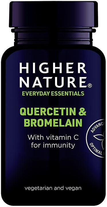 Higher nature quercetin & bromelain 60's on Productcaster.