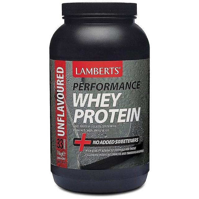 Lamberts Performance Whey Protein Unflavoured 1000g (7000-1000) on Productcaster.