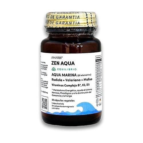 Amar81 Zen aqua rest and balance 30 vegetable capsules of 582.66mg on Productcaster.