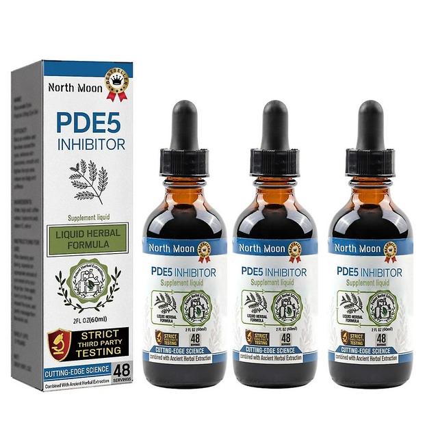 3pcs Pde5 Inhibitor Supplement Drops Ausdauer & Kraft-Booster Happy Wife Secret Drops on Productcaster.