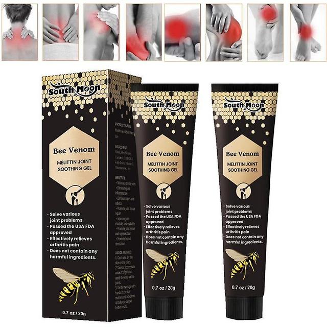 1-5pcs Bee Pain Relief Bone Healing Cream Natural Ingredients Promote Blood Circulation To Improve Joint Discomfort Patients 2pcs on Productcaster.