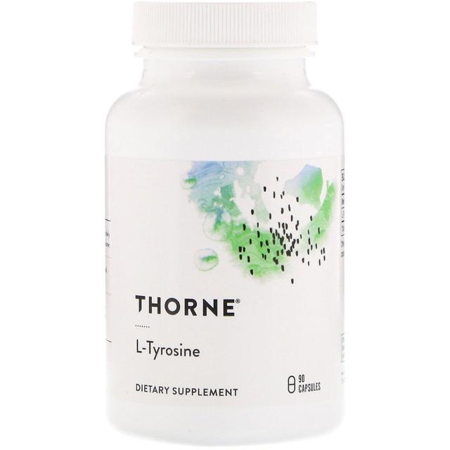 Thorne Research, L-Tyrosine, 90 Capsules on Productcaster.