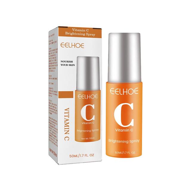 50ml Vitamin-C Brightening Spray Increase Skin Elasticity Liquid for Women Female 1pc on Productcaster.