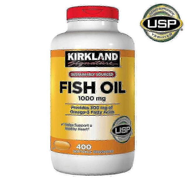 Kirkland Signature Cápsulas blandas de aceite de pescado de la firma Kirkland, 400 ea on Productcaster.