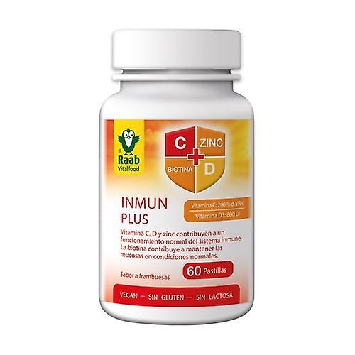 Raab Immun plus Bio immune system 60 tablets of 1.5g (Raspberry) on Productcaster.