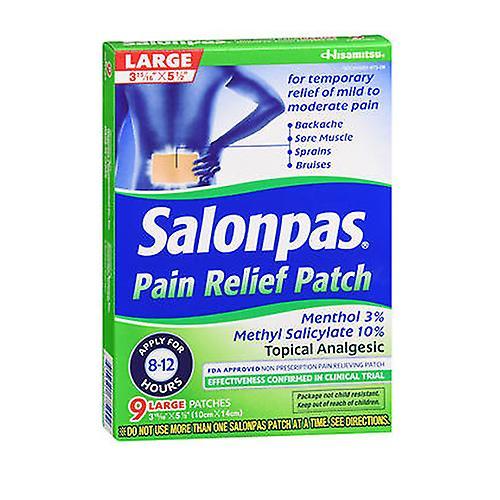 Salonpas Pain Relief Patch, 9 Count (Opakowanie 1) on Productcaster.