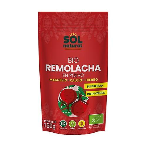 Sol Natural Luomupunajuurijauhe 150 g jauhetta on Productcaster.