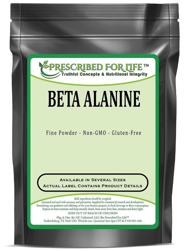 Prescribed For Life Beta Alanine - Naturally Occuring Non-Essential Amino Acid - Supports Athletic Performance 2 oz (57 g) on Productcaster.