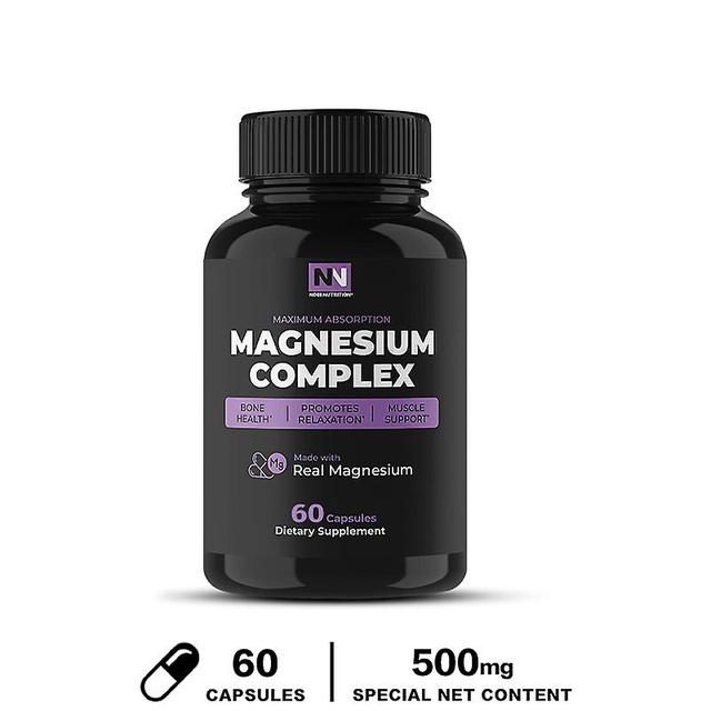 Vorallme Aids Sleep, Muscle Relaxation And Recovery For Men And Women Highly Absorbable Magnesium Complex Capsules 60 Capsules on Productcaster.