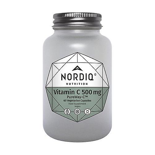 Nordiq Nutrition Vitamin C 500mg 60 vegetable capsules on Productcaster.