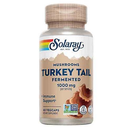 Solaray Fermented Turkey Tail,500 mg ,60 Veg Caps (Pack of 6) on Productcaster.