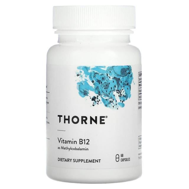 Thorne Research, Vitamina B12 come metilcobalamina, 60 capsule on Productcaster.