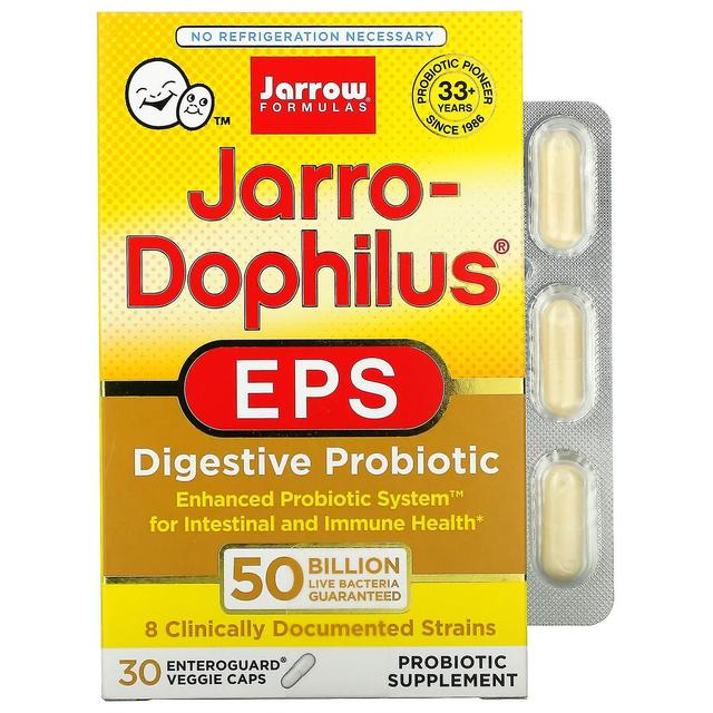 Jarrow Formulas, Jarro-Dophilus EPS, 50 Billion, 30 Enteroguard Veggie Caps on Productcaster.