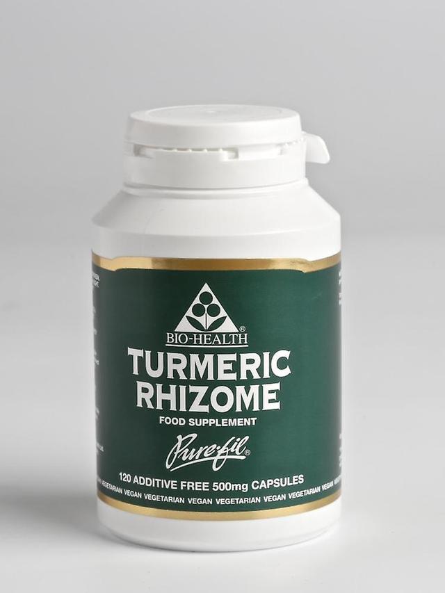 Bio Health Bio-health turmeric rhizome 120's on Productcaster.