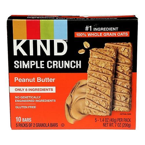 Kind Fruit &; Nuss Riegel Hafer Pnut Bttr Crnch, Karton mit 8 x 7 oz (Packung mit 1 Stück) on Productcaster.