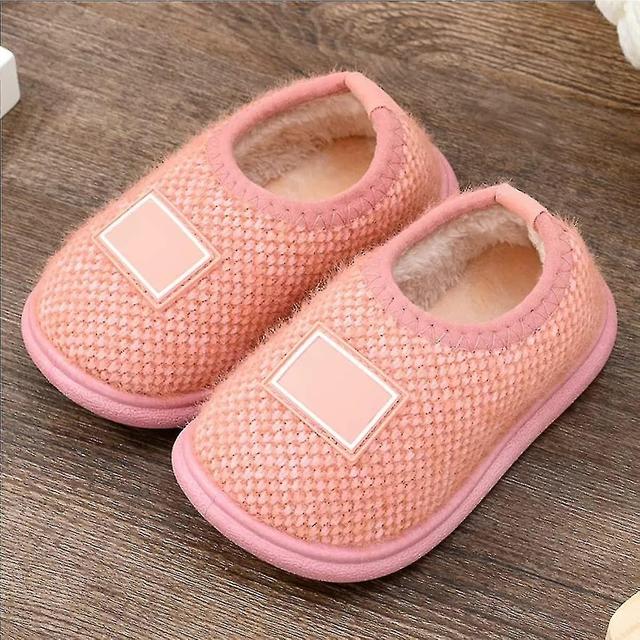 Pantoufle Chaud En Peluche Chaussures D'intrieur Pour Enfants, Chaussures De Maison Antidrapante, Pantoufles Chaussons De Chambre Semelle Antidrapant on Productcaster.